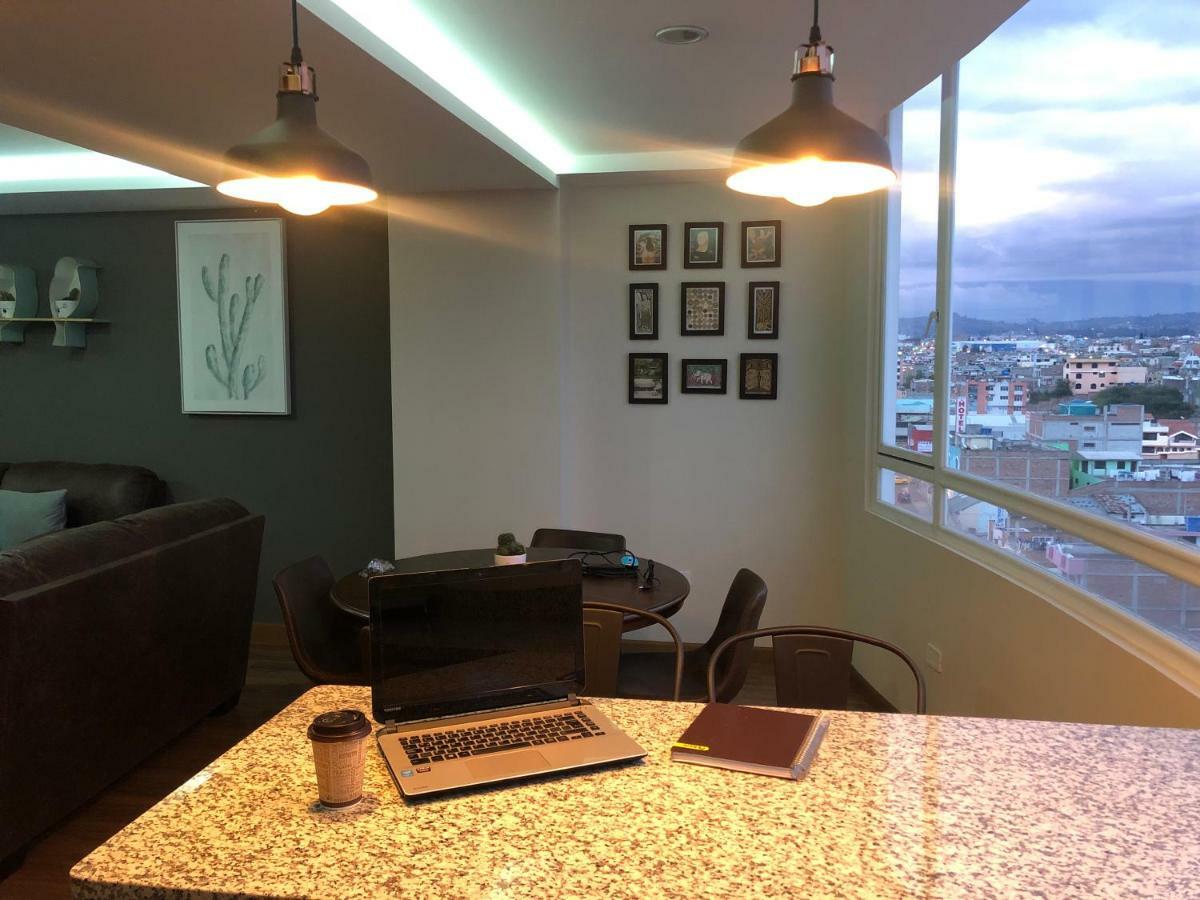 Wanderlot - Departamento Leganza - Penthouse Lujoso Lejlighed Riobamba Eksteriør billede